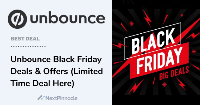 Unbounce Black Friday Deal