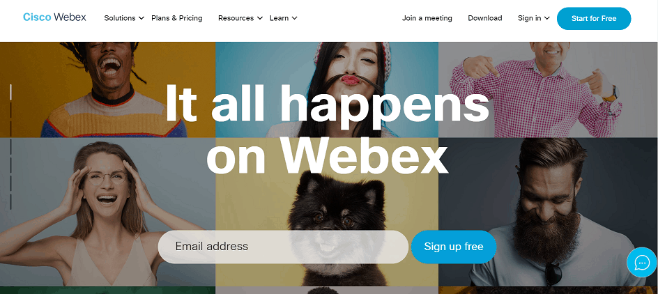 webex webinar tool
