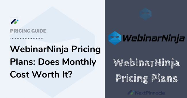 WebinarNinja Pricing Plans