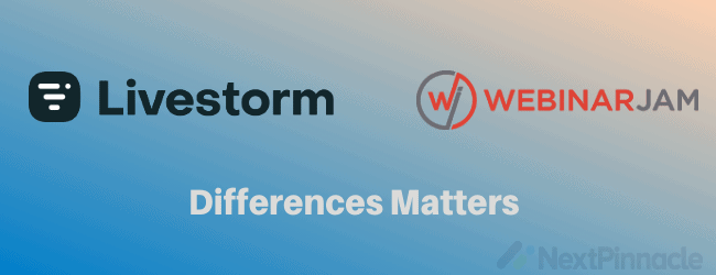 WebinarJam and Livestorm Difference