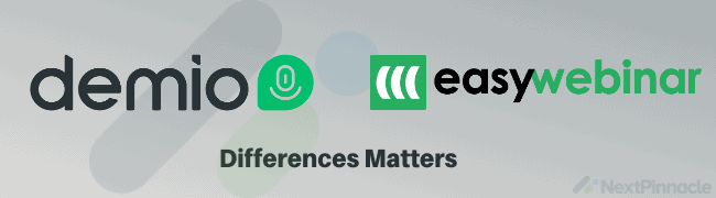 Demio and EasyWebinar Difference