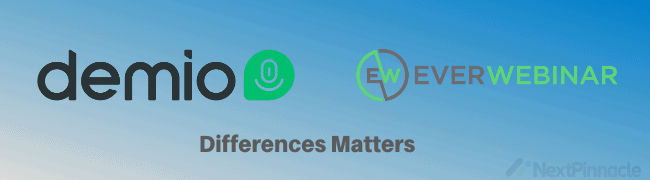 Demio and EverWebinar Difference