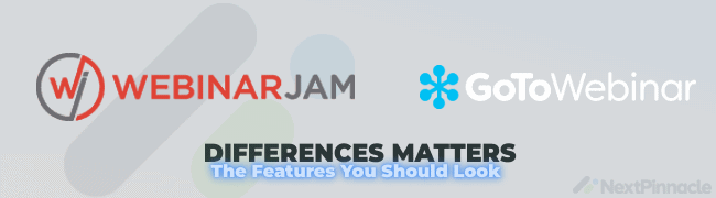 WebinarJam and GoToWebinar Difference