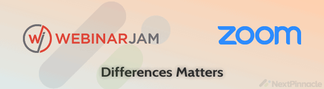 WebinarJam and Zoom Difference