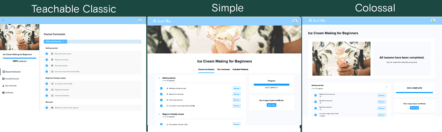 Teachable Page Builder